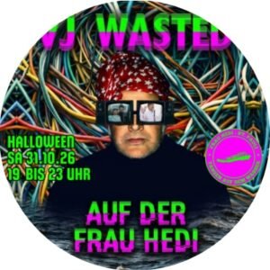 Frau Hedis Halloween - DJ Wasted © Frank Stöckling